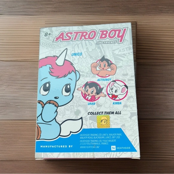 Unico BIG HEADS PX 4 Inch Vinyl Figure Astro Boy Sanrio Tezuka Astroboy New - Picture 3 of 5